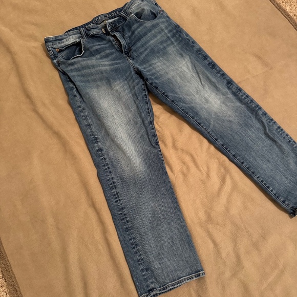 American Eagle Next Level Flex Jeans - Men’s 38x30 in Original Straight - Picture 2 of 11